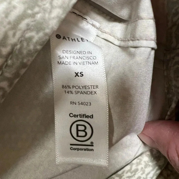 Athleta Zuma Shirt Dress Gray Snakeskin Front Pockets Long Sleeve Size XS - Picture 7 of 8